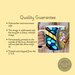 Stained glass hummingbird drinkware close-up. Beautiful stained glass bird coffee cup design.
